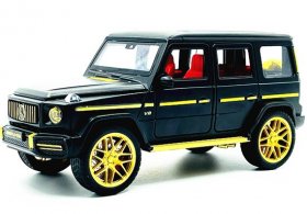 Black / Red 1:22 Diecast Mercedes-Benz G-Class G63 AMG Toy