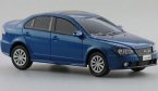 Blue 1:43 Scale Plastics Mitsubishi Lancer IO Model