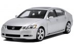 Silver / Black AUTOart 1:18 Scale Diecast Lexus GS430 Model