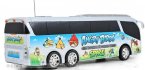 Kids 1:48 Scale Blue / Red / Green Plastics R/C Bus Toy