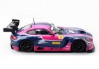 Pink-Blue 1:64 Scale NO.4 Diecast Mercedes AMG GT3 Model