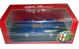 Blue 1:43 Scale M4 Diecast Alfa Romeo Model