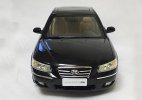 Black 1:18 Scale 2006 Diecast Hyundai Sonata NF Car Model