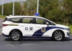 1:18 Scale White Police Diecast 2019 Geely Jiaji MPV Model