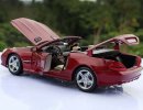 1:18 Scale Red Diecast Mercedes-Benz SL550 Convertible Car Model