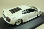 1:43 Scale White Diecast Lamborghini Murcielago Model