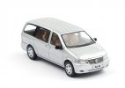 1:64 Scale Silver / Deep Blue Diecast 2004 Buick GL8 MPV Model