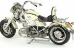 White Handmade Medium Scale Tinplate BMW R1200C Model