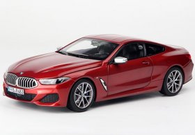 Wine Red 1:18 Scale Norev Diecast 2019 BMW 850i Model