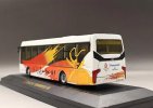 White-Orange 1:64 Scale Die-Cast 2008 BeiJing Olympic Bus Model