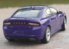 Purple / Red 1:24 Welly Diecast 2016 Dodge Charger R/T Model