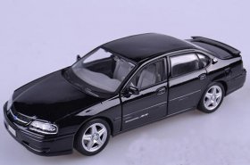 Black 1:24 Maisto Diecast 2004 Chevrolet Impala SS Model