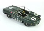 Deep Green Vintage Medium Scale Tinplate 1957 Jaguar XKSS Model