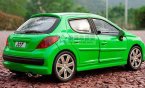 1:32 White / Red / Green / Orange Kids Diecast PEUGEOT 207 Toy