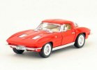 Kids 1:36 Scale Diecast 1963 Chevrolet Corvette Toy