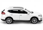 1:64 Scale White Diecast 2018 Nissan X-Trail SUV Model