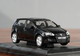 Black 1:43 Scale Cararama Diecast VW Golf GTI Model