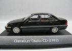 1:43 Black IXO Diecast 1992 Chevrolet Omega CD Model