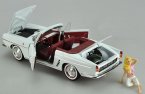 1:18 Scale White NOREV Diecast Renault Car Model