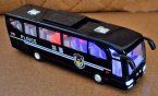 Black Kids Plastic Police Tour Bus Toy