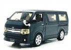 1:32 Scale White / Black Kids Diecast Toyota Hiace Van Toy