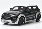1:43 Scale Black Premium-X Resin 2012 Land Rover Evoque Model