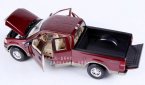 Wine Red 1:18 MaiSto Diecast Ford F150 Pickup Truck Model