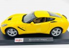 1:18 Red / Yellow MaiSto Diecast 2014 Chevrolet Corvette Model