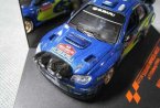 Blue 1:43 Scale Vitesse Diecast Subaru Impreza WRC 07 Model