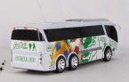 1:48 Scale Red / Blue / Green Sport Theme R/C Bus Toy