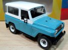 Blue-White 1:43 Scale Diecast Nissan Patrol H60 Model