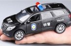 1:32 Scale Kids Black Police Diecast Buick Enclave Toy