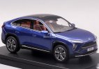 1:43 Scale Blue Diecast 2022 NIO EC6 SUV Model