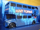 1:76 Scale Deep Blue Corgi MARY POPPINS Double-decker Bus Model