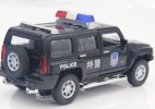 Kids White / Black 1:32 Diecast Hummer H3 Toy