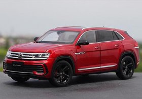 1:18 Scale Red Diecast 2021 VW Teramont X SUV Model