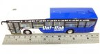 1:76 Scale White-Blue Mercedes Benz Citaro City Bus Model