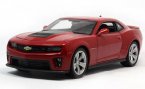 Red / Yellow 1:24 Scale Welly Diecast Chevrolet Camaro Model