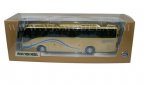 1:42 Scale White / Golden Diecast Volvo 9300 Silver Bus Model