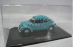 1:43 Scale Green / White / Blue / Red Volkswagen Beetle Model