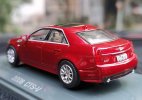 Gray / Red 1:64 Scale Diecast 2008 Cadillac CTS-V Model