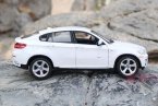 White / Red 1:24 Scale RASTAR Diecast BMW X6 Model