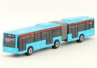 Kids Yellow / Blue Diecast Articulated Bus Toy