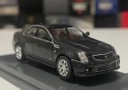 Gray / Red 1:64 Scale Diecast 2008 Cadillac CTS-V Model
