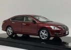 Wine Red 1:43 Scale Wits Resin 2013 Nissan Teana 250 XV Model