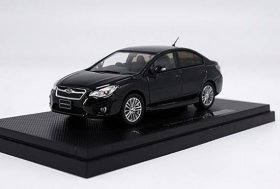 1:43 Scale Black Diecast Subaru IMPREZA G4 Model