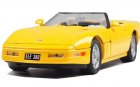 1:24 Scale Welly Red / Yellow Diecast 1995 Chevrolet Corvette