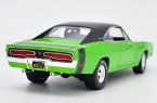 1:18 Scale Green MaiSto Diecast 1969 Dodge Charger R/T Model