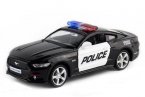 Kids Black Police 1:36 Diecast 2015 Ford Mustang GT Car Toy