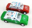 Mini Scale Red / Green Doraemon Theme Taxi Toy